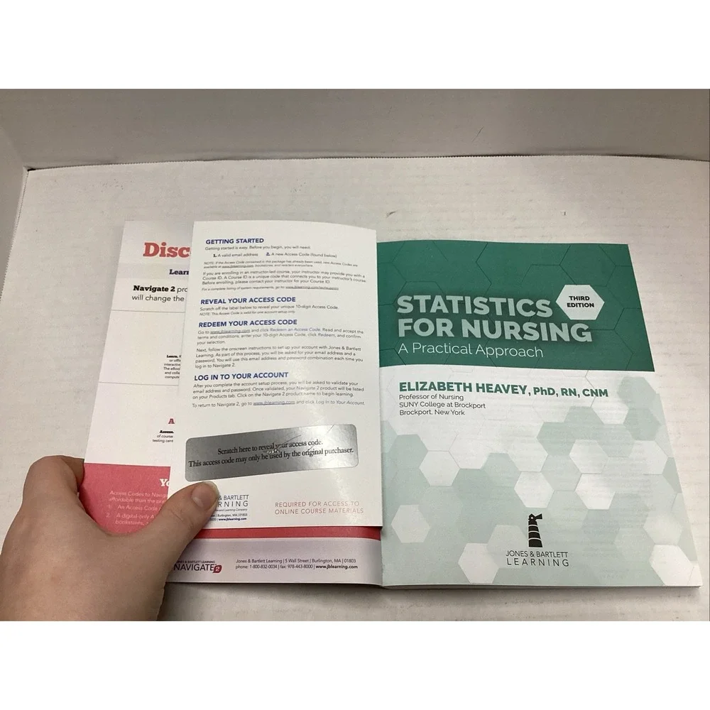 Statistics for Nursing : A Practical Approach by Elizabeth Heavey (2018,...